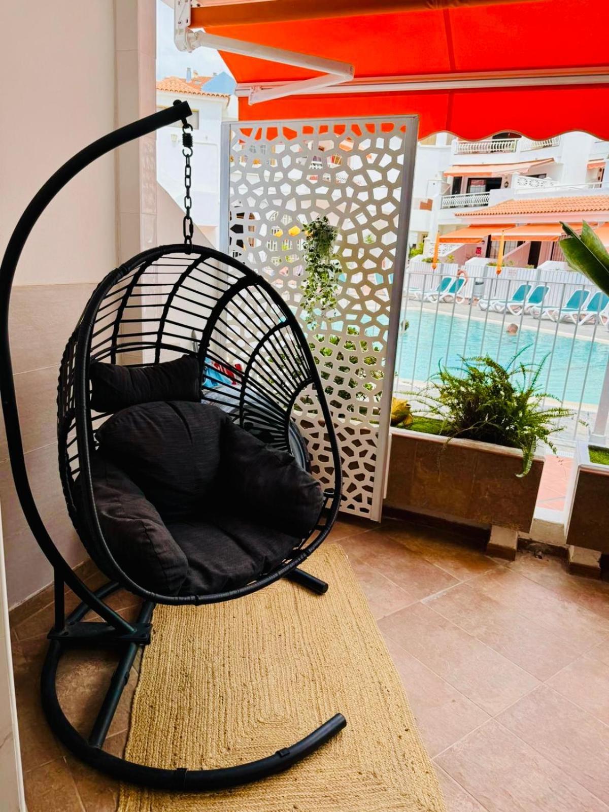 Apartment With Terrace And Pool, Los Cristianos لوس كريستيانوس المظهر الخارجي الصورة
